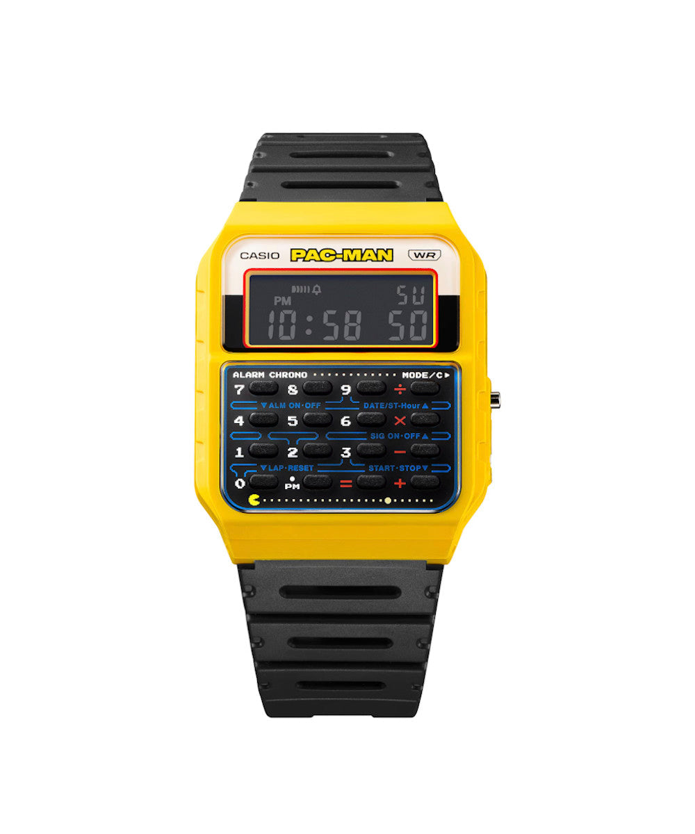 RELOJ CASIO VINTAGE CA-53WPC-1BDR -AMARILLO