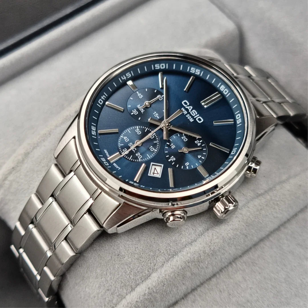 MTP-E515D-2A1VDF RELOJ PARA HOMBRE CASIO - AZUL