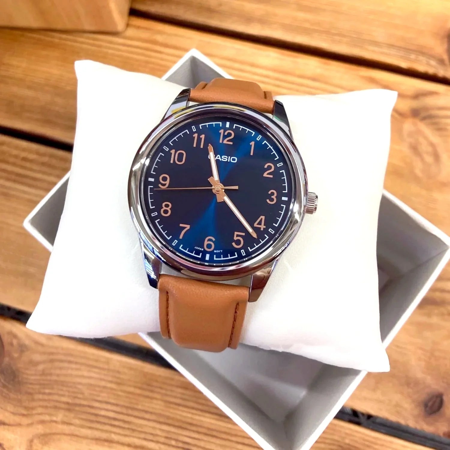 RELOJ PARA HOMBRE CASIO MTP-V005L-2B4UDF -AZUL