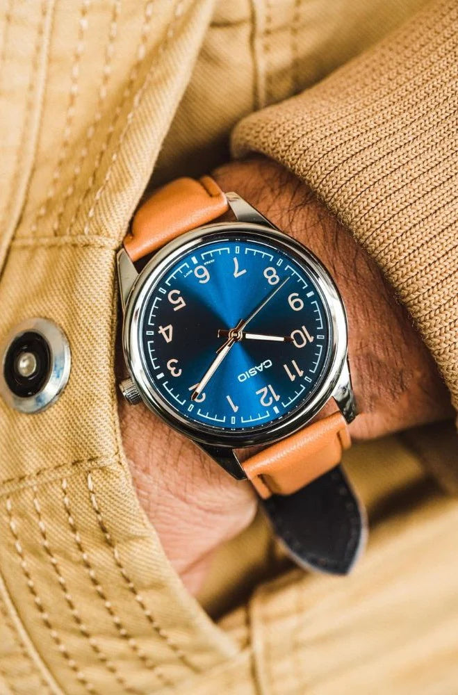 RELOJ PARA HOMBRE CASIO MTP-V005L-2B4UDF -AZUL