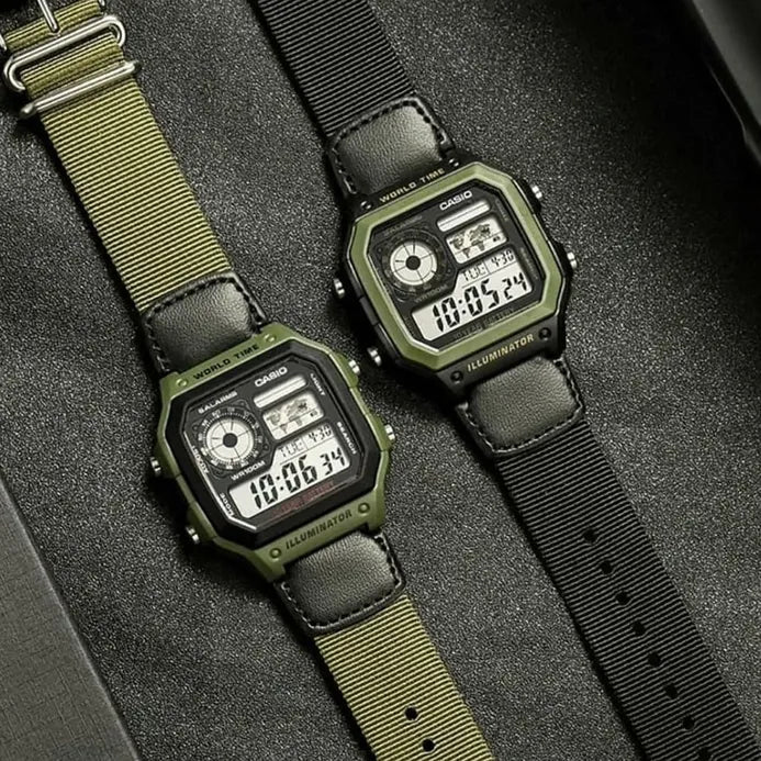 RELOJ PARA HOMBRE CASIO AE-1200WHB-1BVDF