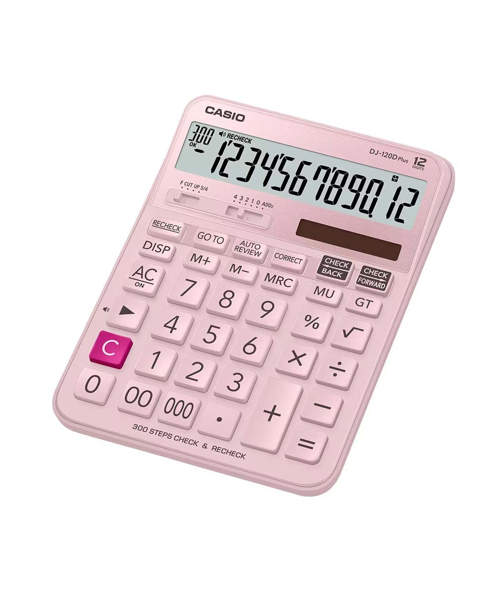 CALCULADORA CASIO - MI ESTILO DJ-120DPLUSPKWADP