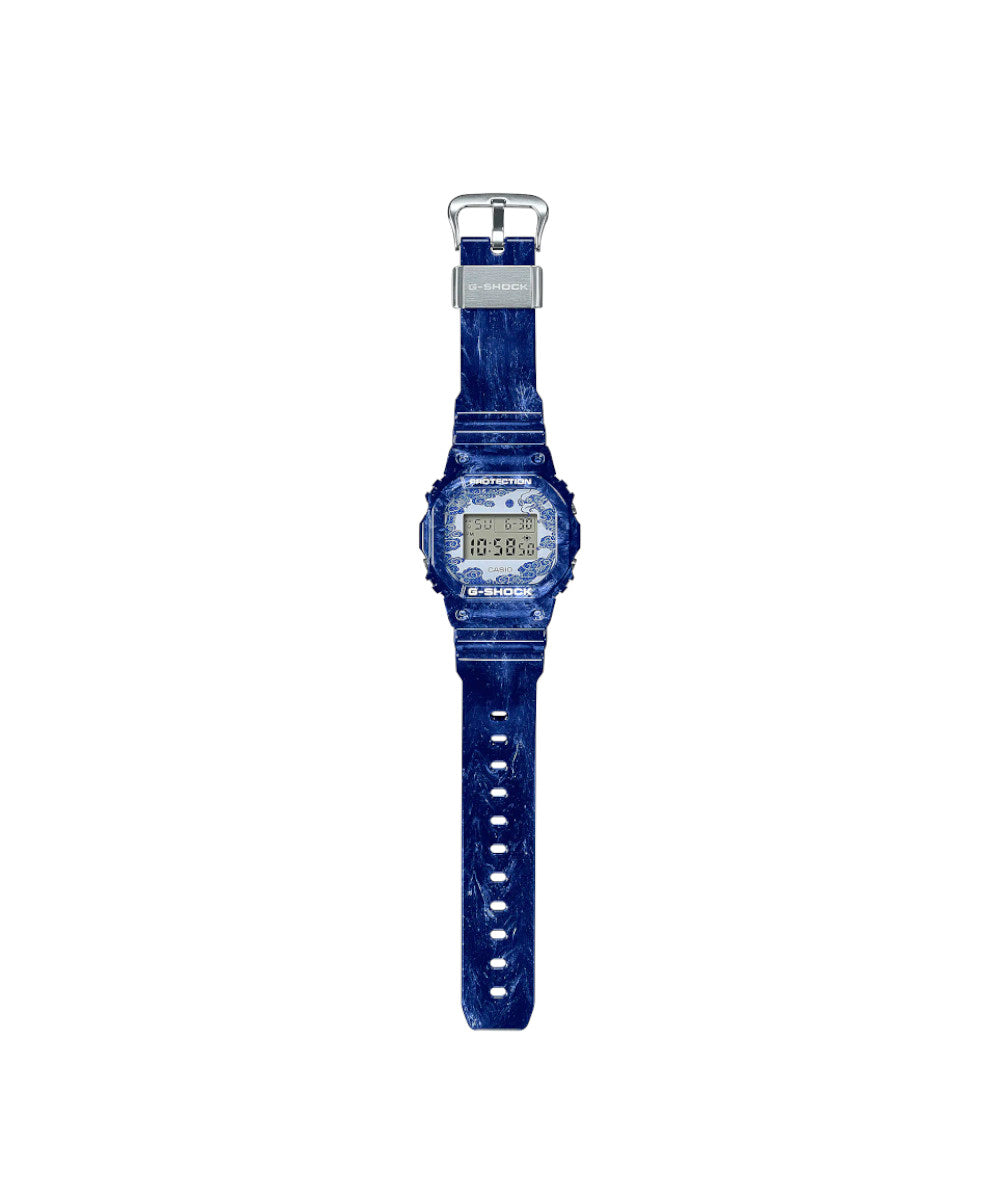 RELOJ CASIO G-SHOCK DW-5600BWP-2DR- AZUL