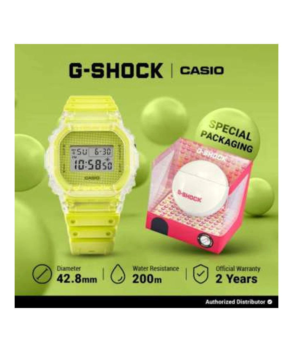 RELOJ CASIO G-SHOCK DW-5600GL-9DR- AMARILLO