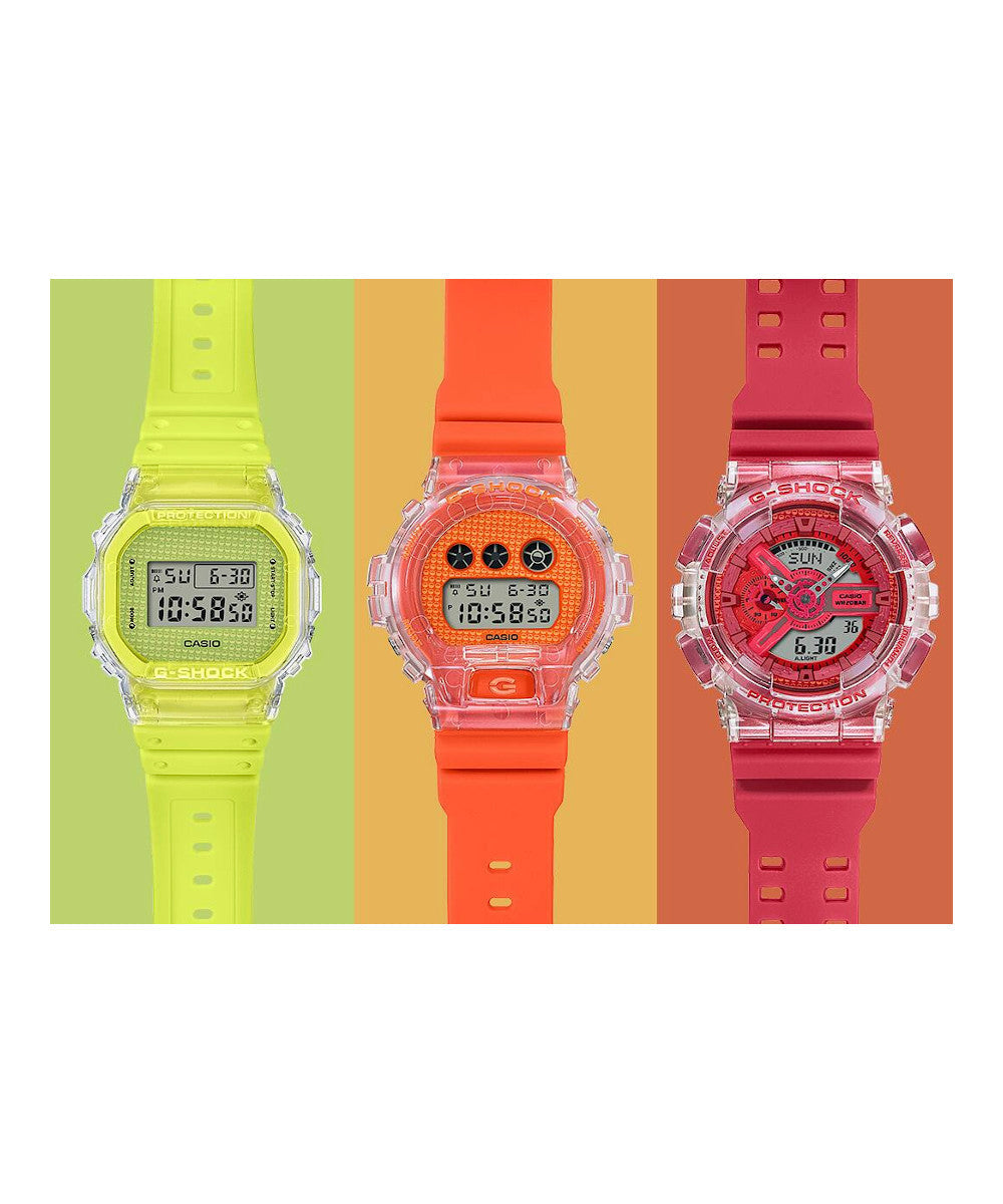 RELOJ CASIO G-SHOCK DW-5600GL-9DR- AMARILLO