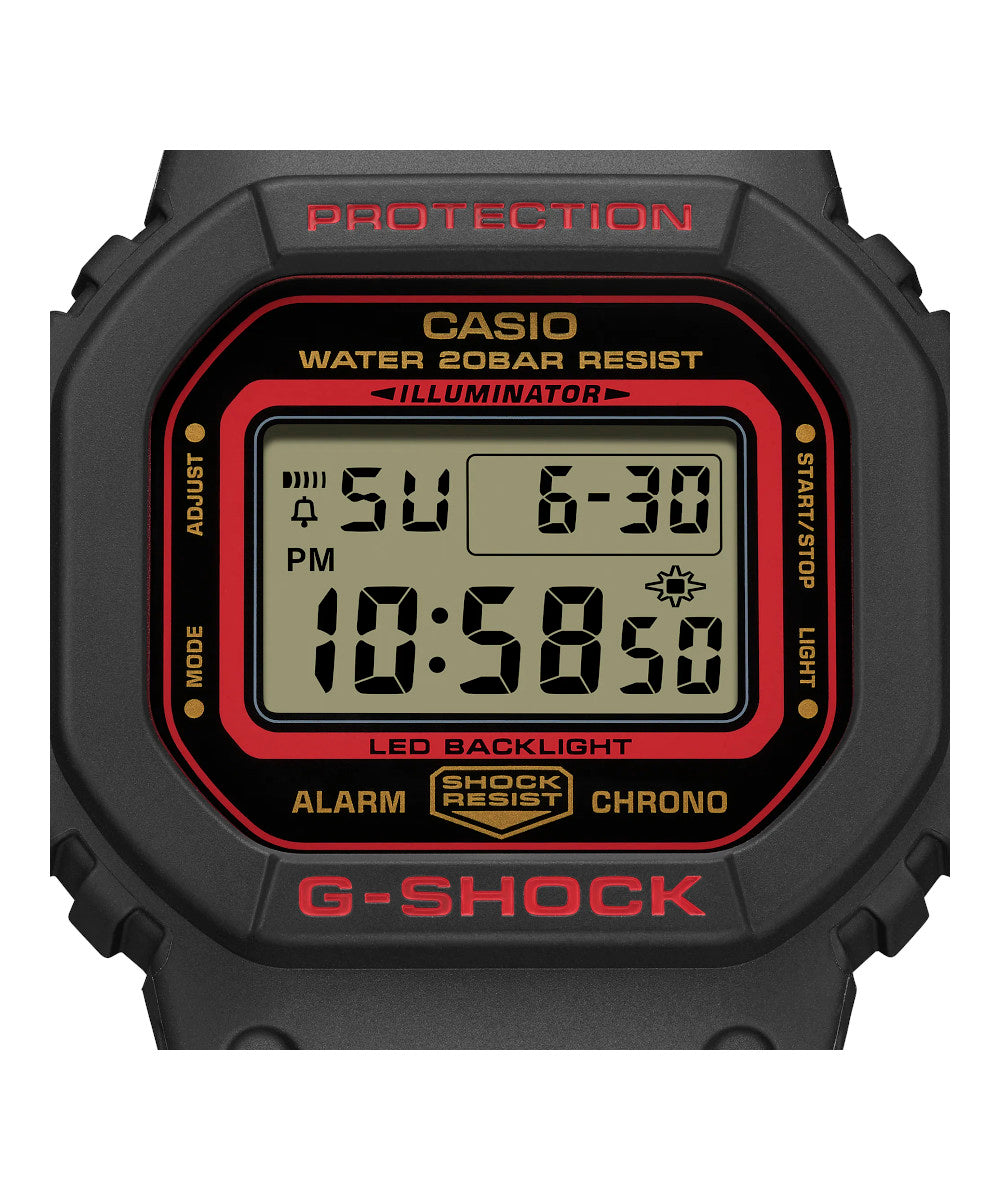 RELOJ CASIO G-SHOCK DW-5600KH-1DR- NEGRO
