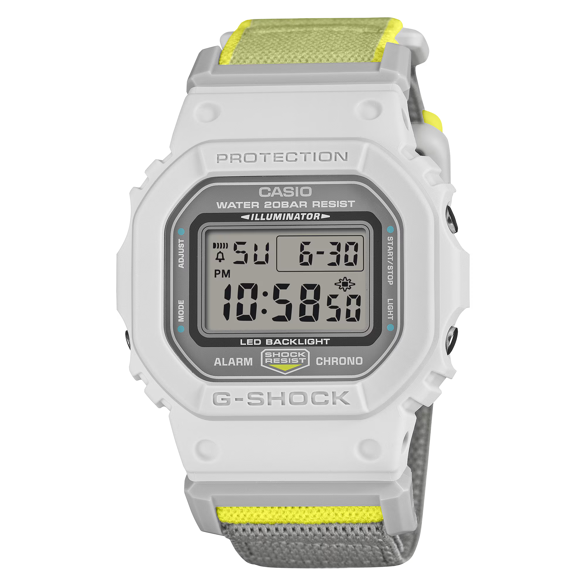 RELOJ CASIO G-SHOCK DW-5600MNC-7A8DR - BLANCO