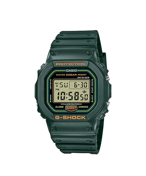 DW-5600RB-3DR RELOJ CASIO G-SHOCK - VERDE