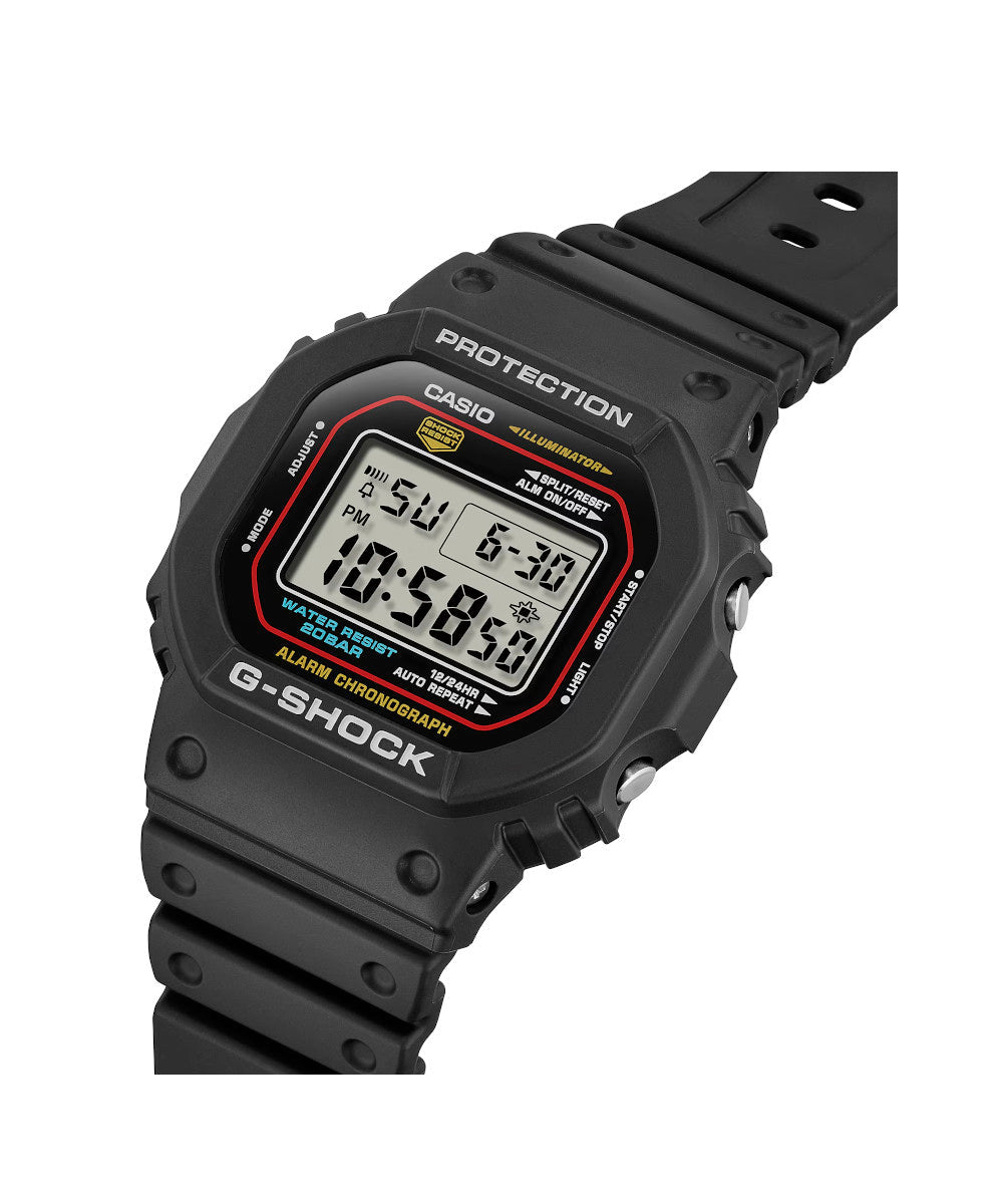 RELOJ CASIO G-SHOCK DW-5600RL-1DR- NEGRO