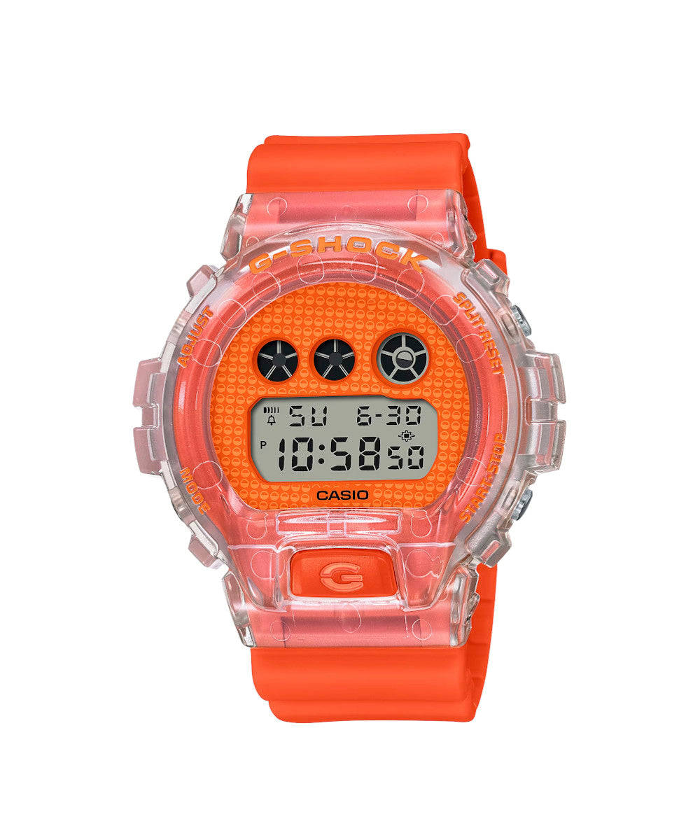 RELOJ CASIO G-SHOCK DW-6900GL-4DR- NARANJADO