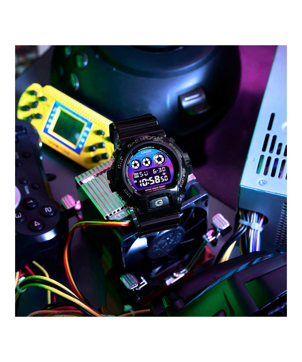 RELOJ CASIO G-SHOCK DW-6900RGB-1DR- NEGRO