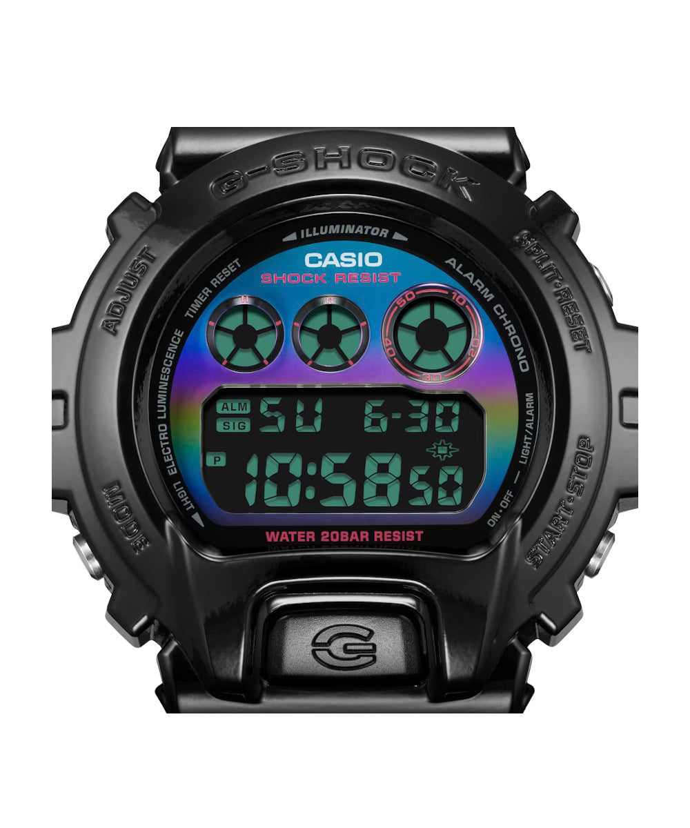 RELOJ CASIO G-SHOCK DW-6900RGB-1DR- NEGRO