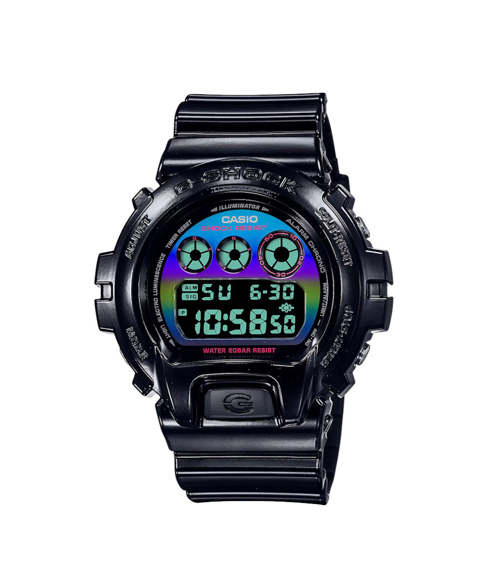 RELOJ CASIO G-SHOCK DW-6900RGB-1DR- NEGRO