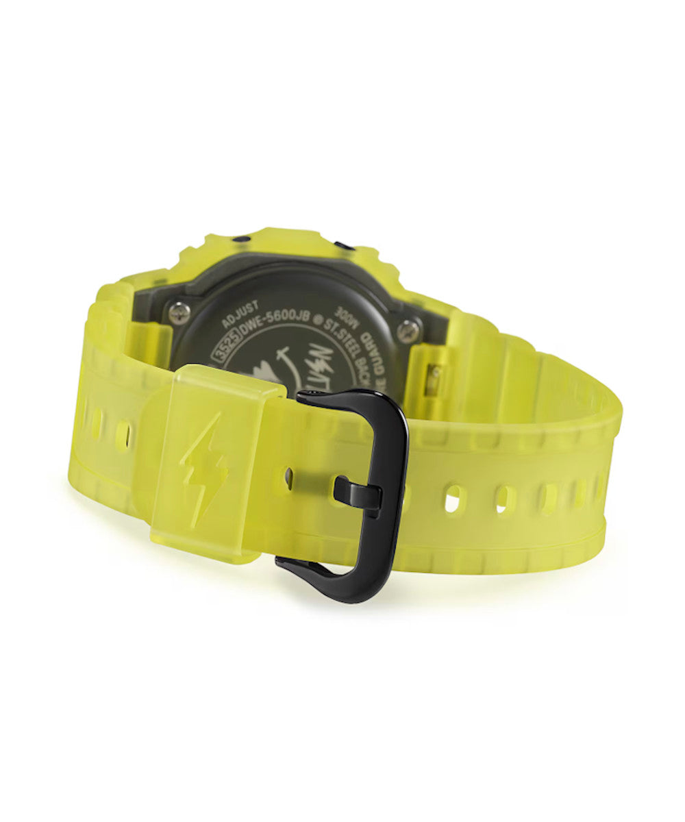 RELOJ CASIO G-SHOCK DWE-5600JB-1A9DR- AMARILLO