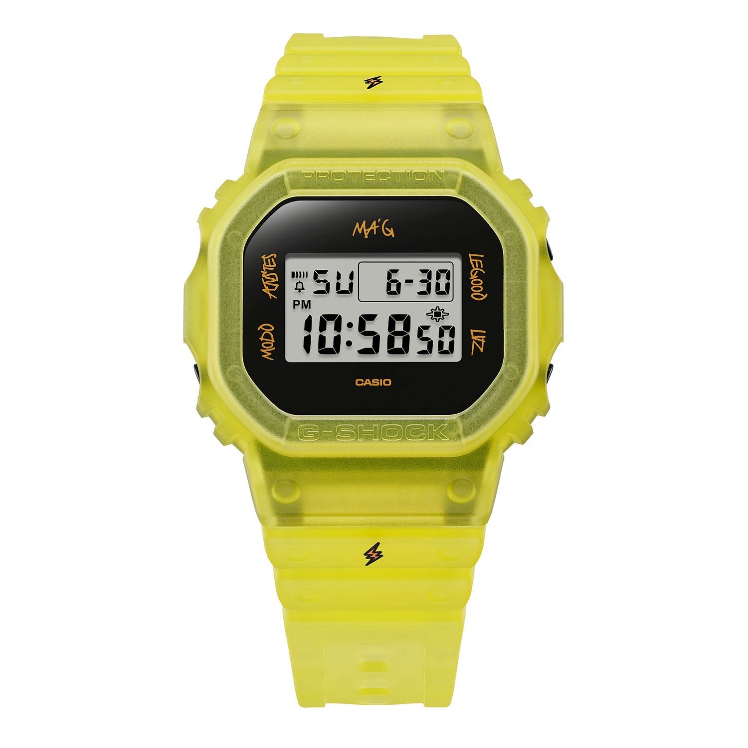 RELOJ DIGITAL PARA HOMBRE CASIO G-SHOCK DWE-5600JB-1A9CR - NEGRO