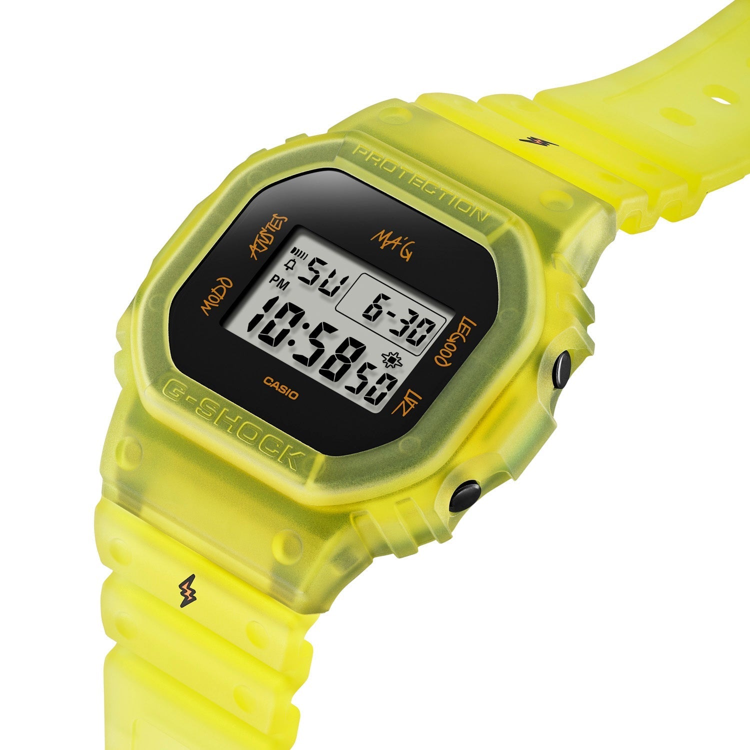 RELOJ DIGITAL PARA HOMBRE CASIO G-SHOCK DWE-5600JB-1A9CR - NEGRO
