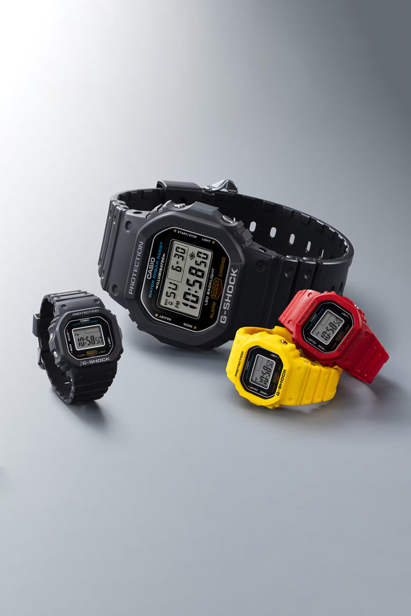 RELOJ ANILLO CASIO G-SHOCK DWN-5600-4DR - ROJO