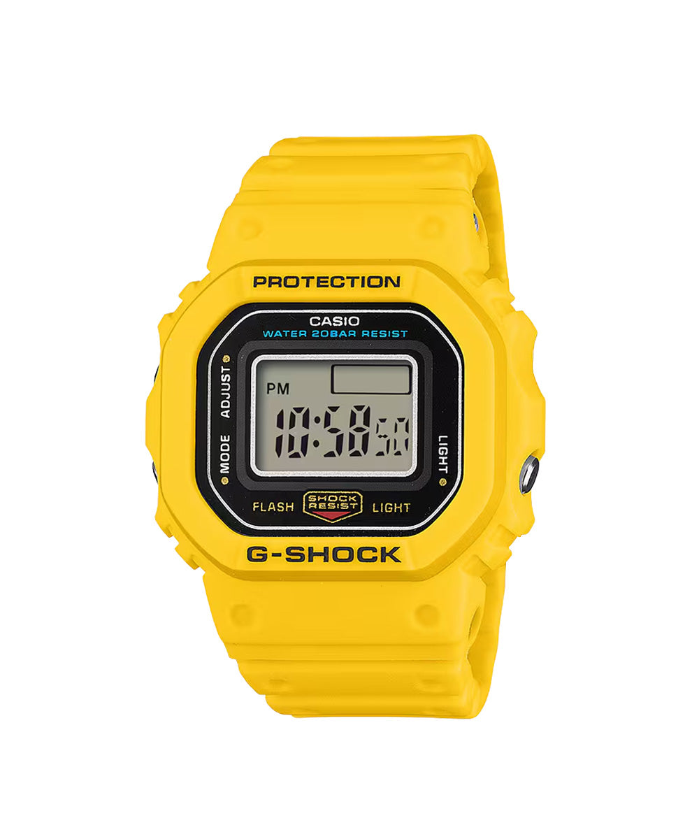 RELOJ ANILLO CASIO G-SHOCK DWN-5600-9DR - AMARILLO