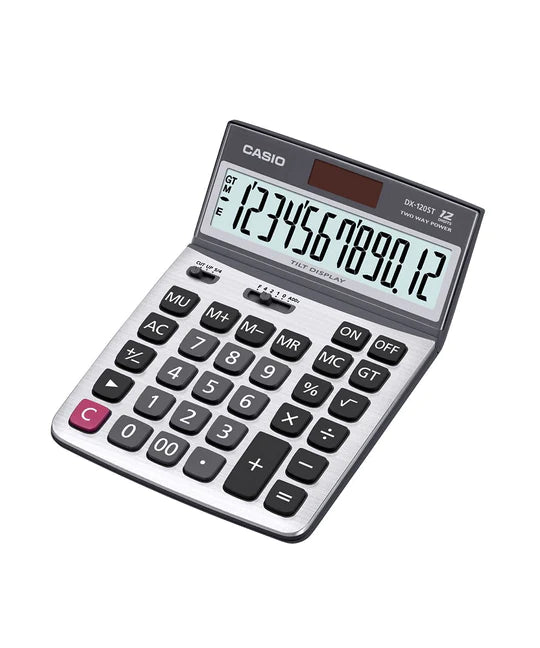 CALCULADORA CASIO DX-120ST-W-DP