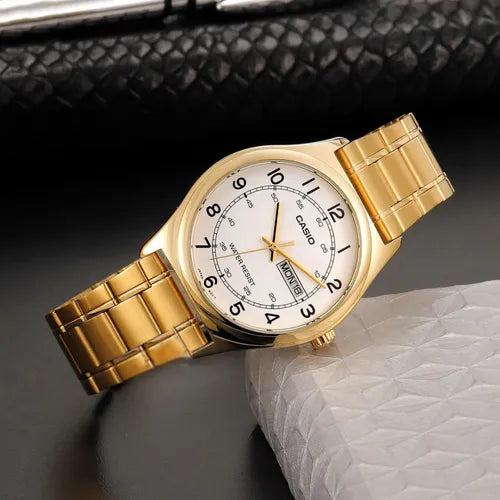 RELOJ PARA HOMBRE CASIO MTP-V006G-7BUDF -DORADO