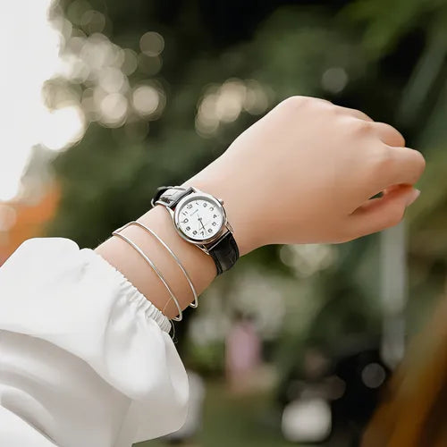 RELOJ PARA MUJER CASIO LTP-V001L-7BUDF -BLANCO