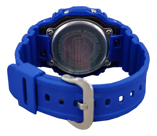 RELOJ DIGITAL PARA HOMBRE CASIO G-SHOCK DW-5610SC-2DR - AZUL