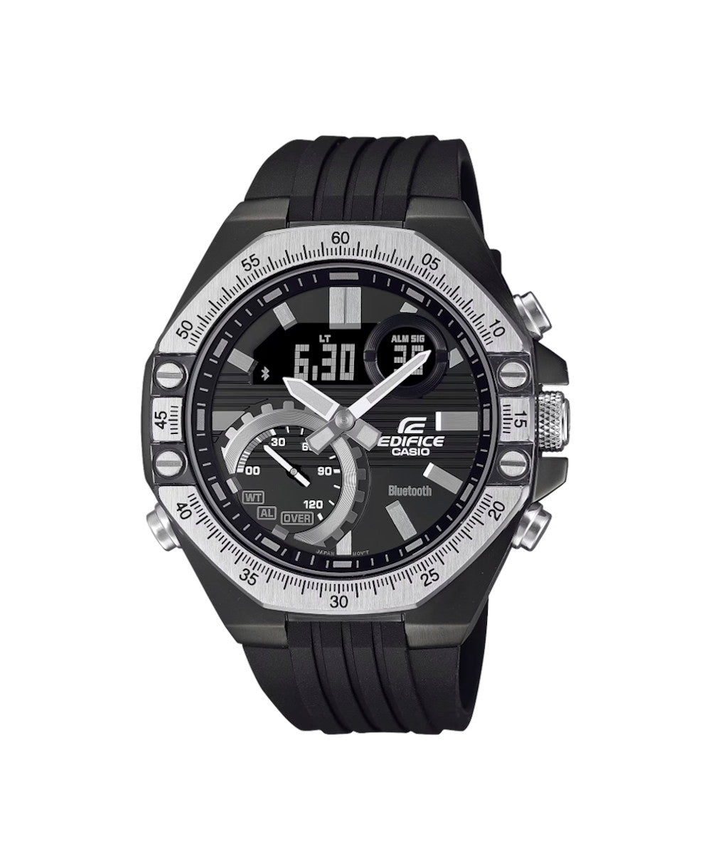 RELOJ PARA HOMBRE CASIO EDIFICE ECB-10TP-1ADF -NEGRO