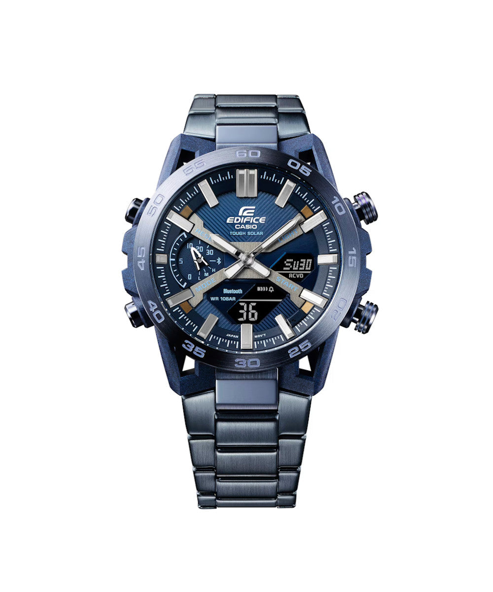 RELOJ PARA HOMBRE CASIO EDIFICE ECB-2000CB-2ADF -AZUL
