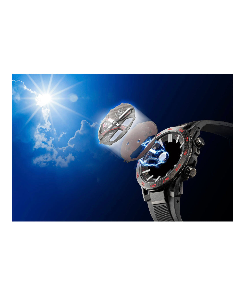 RELOJ PARA HOMBRE CASIO EDIFICE ECB-2000TP-1ADF -NEGRO