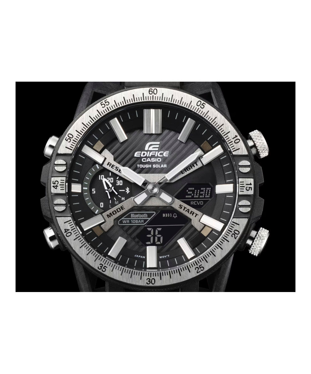 RELOJ PARA HOMBRE CASIO EDIFICE ECB-2000TP-1ADF -NEGRO