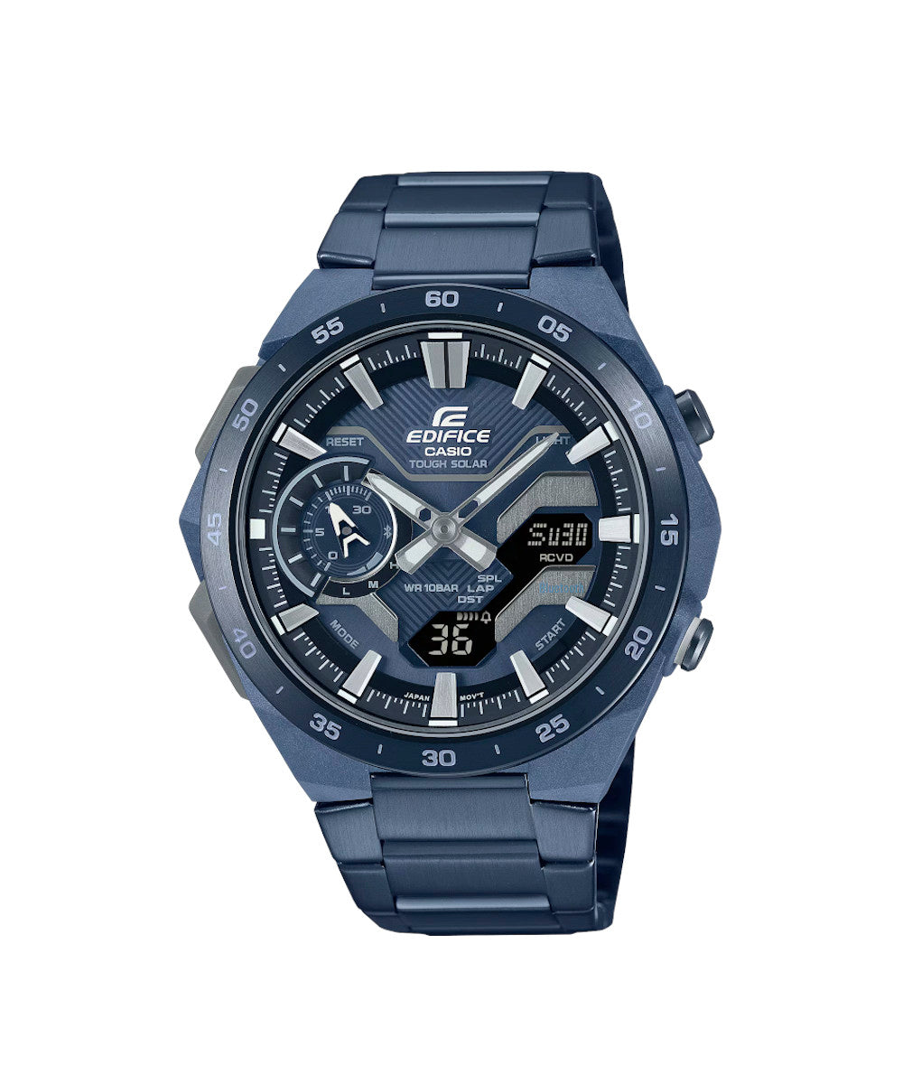 RELOJ PARA HOMBRE CASIO EDIFICE ECB-2200CB-2ADF -AZUL