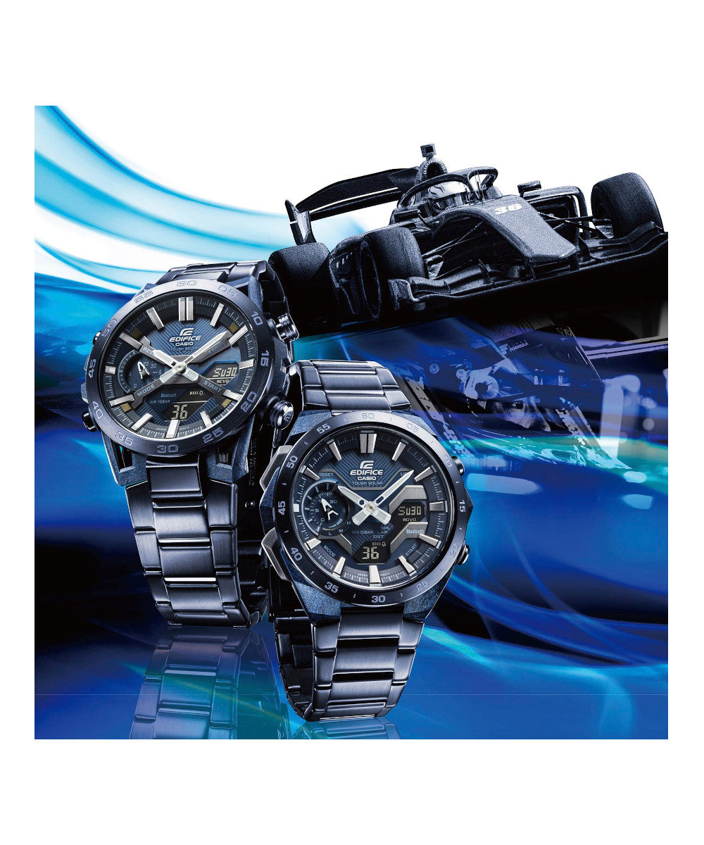 RELOJ PARA HOMBRE CASIO EDIFICE ECB-2200CB-2ADF -AZUL