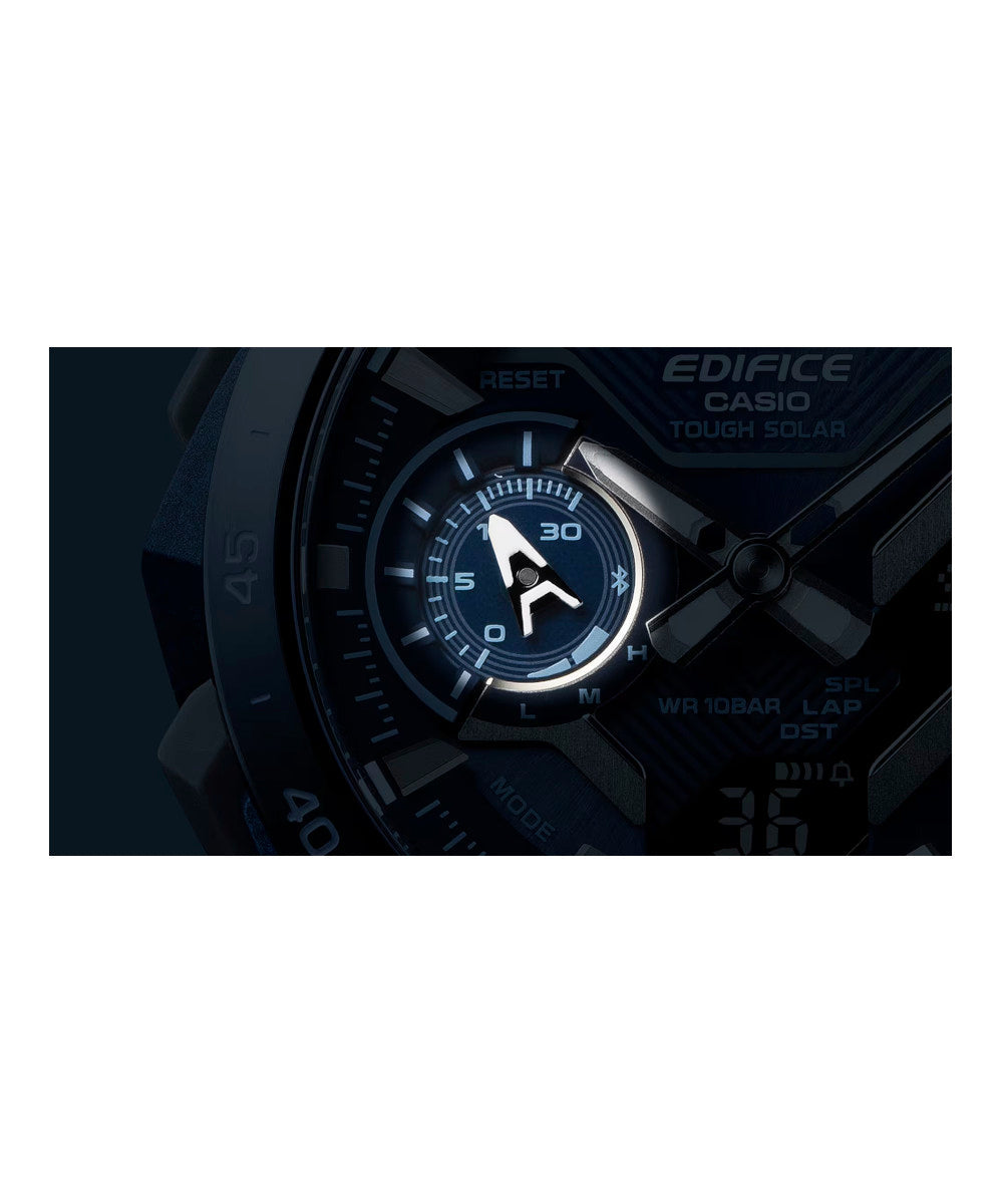 RELOJ PARA HOMBRE CASIO EDIFICE ECB-2200CB-2ADF -AZUL