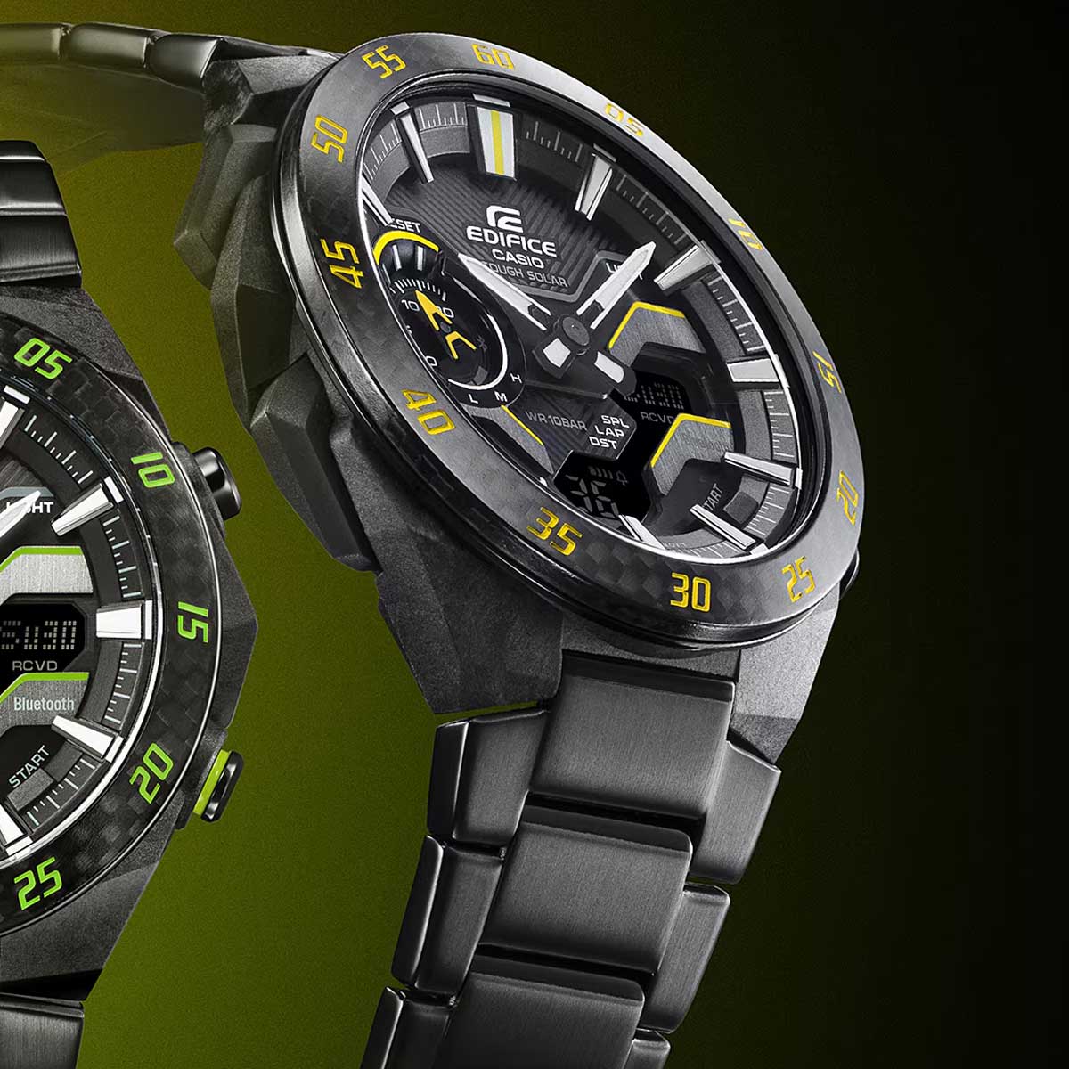 RELOJ ANALÓGICO-DIGITAL PARA HOMBRE CASIO EDIFICE ECB-2200RC-1A9DF - NEGRO