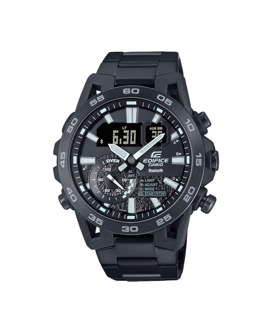 RELOJ CASIO EDIFICE ECB-40BK-1ADF