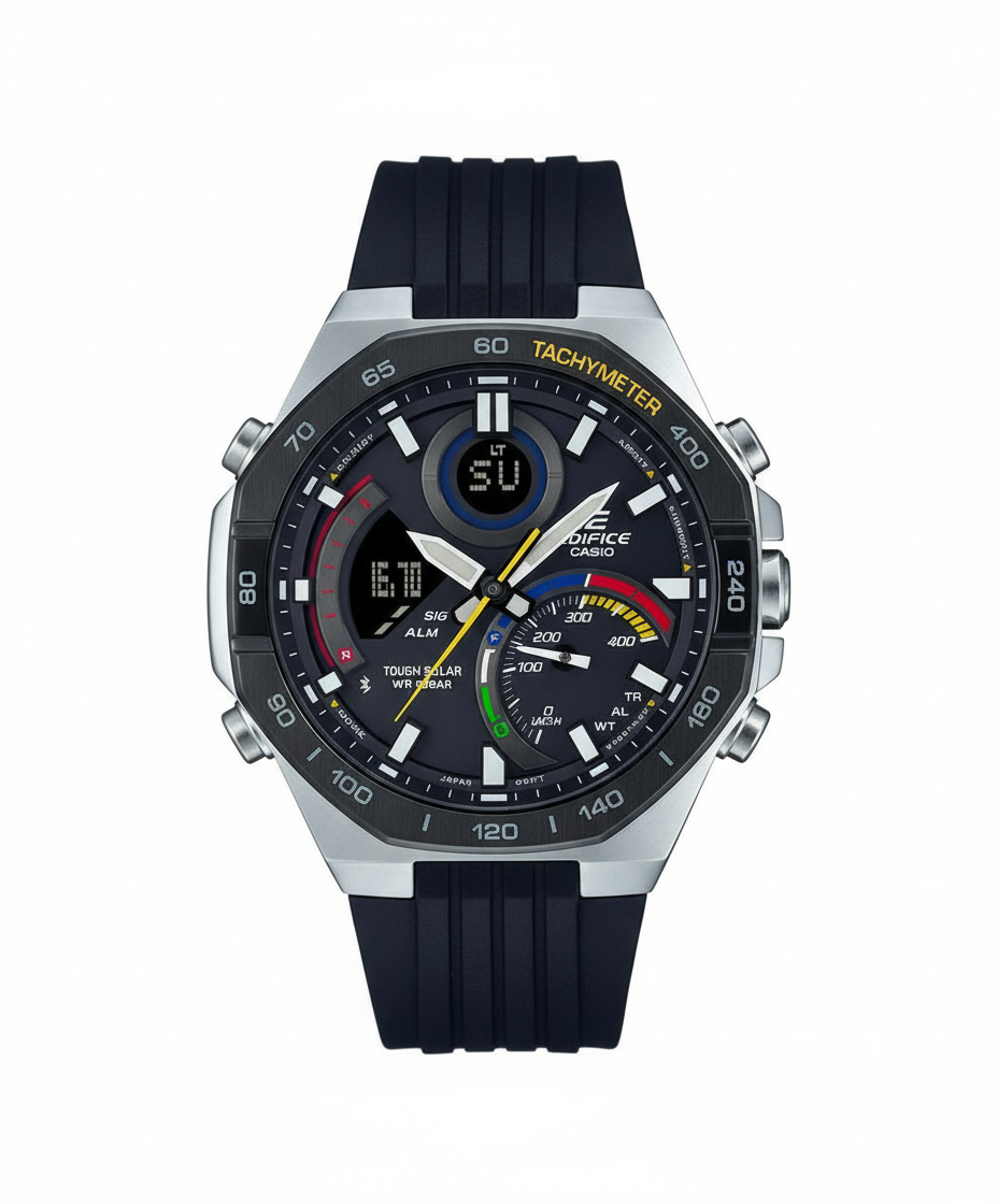 RELOJ ANALÓGICO-DIGITAL PARA HOMBRE CASIO EDIFICE ECB-950MP-1ADF - NEGRO