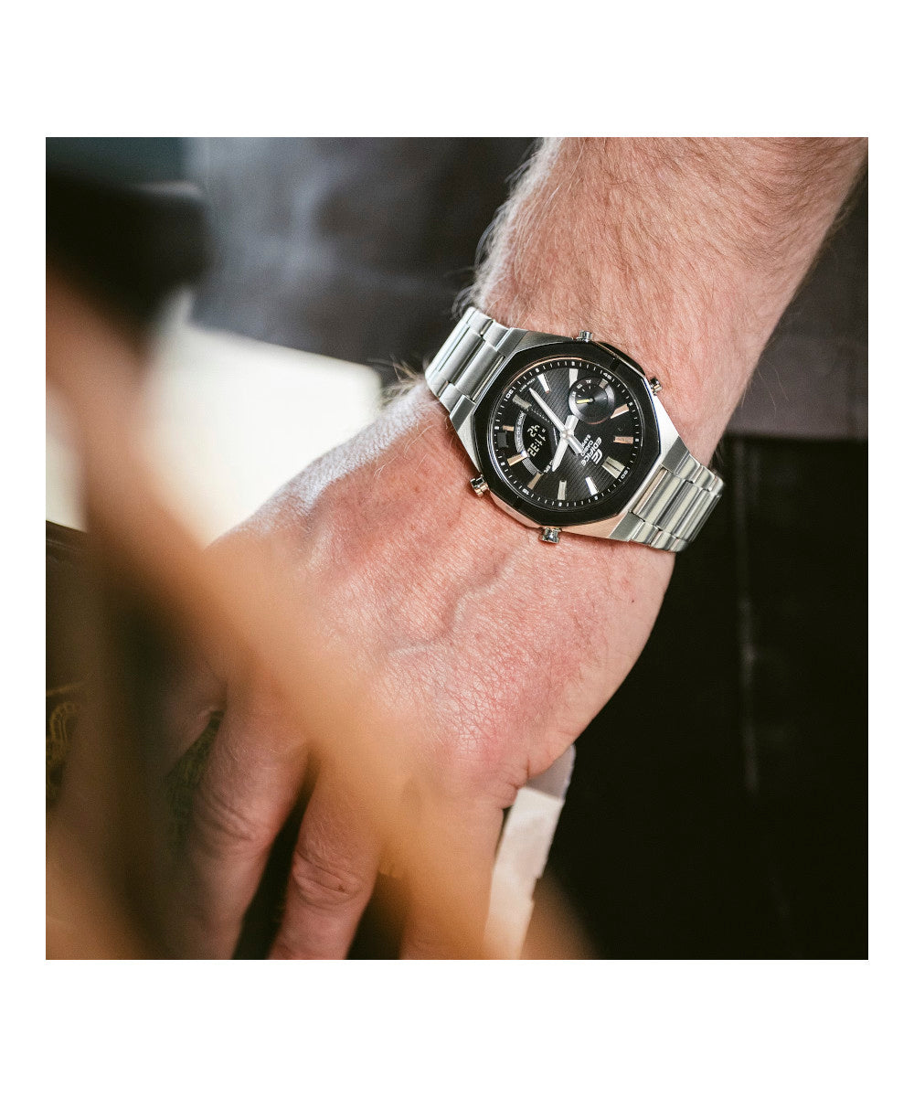 RELOJ PARA HOMBRE CASIO EDIFICE ECB-S10DB-1ADF -NEGRO