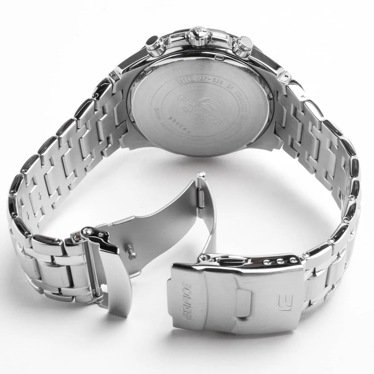 RELOJ ANALÓGICO PARA HOMBRE CASIO EDIFICE EF-539D-1AVUDF - PLATEADO