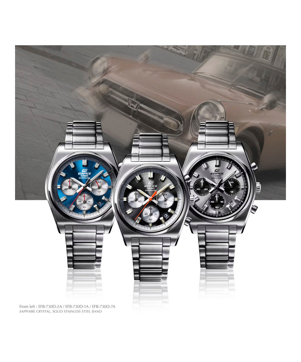 RELOJ PARA HOMBRE CASIO EDIFICE EFB-730D-1AVUDF -NEGRO