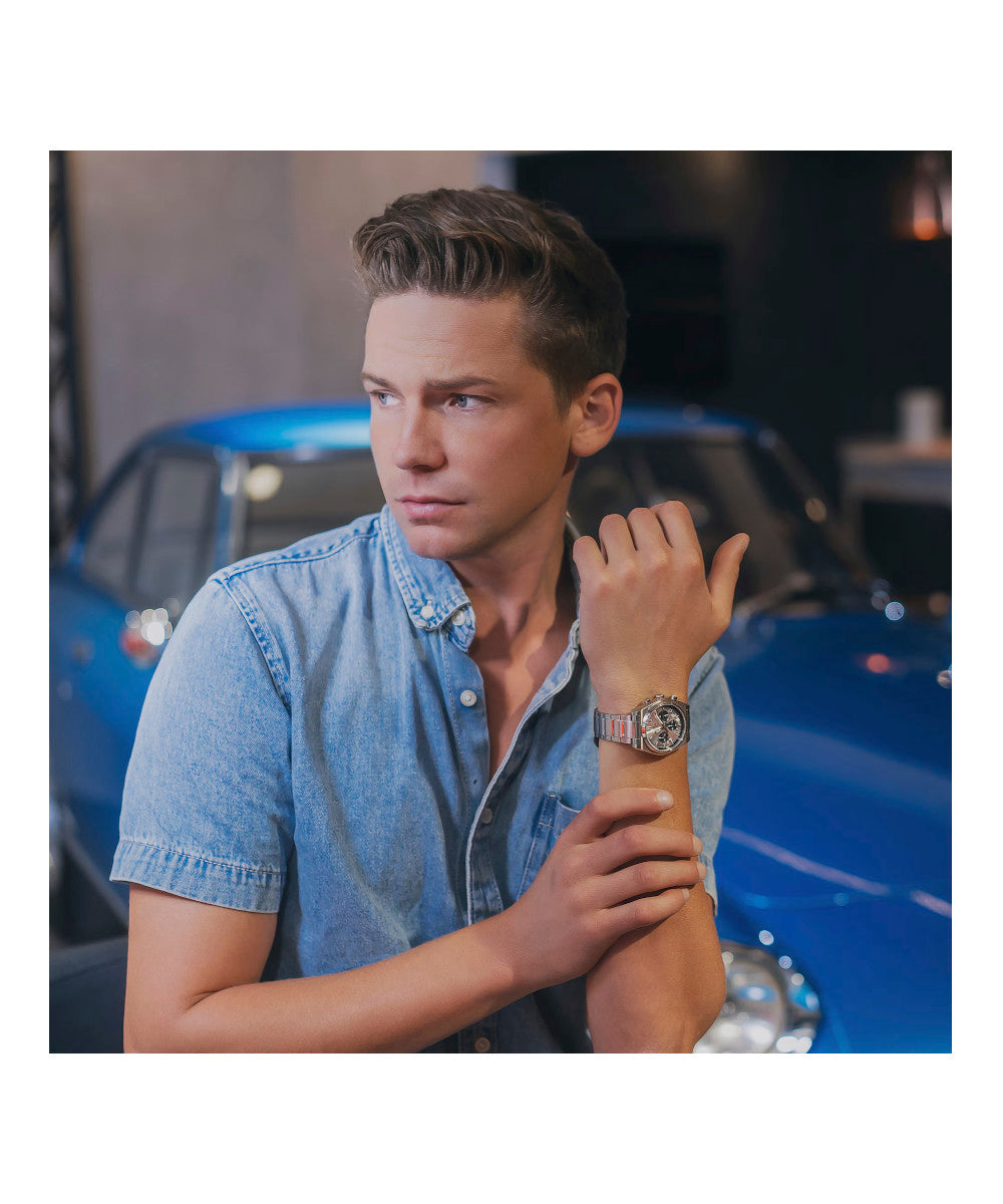 RELOJ PARA HOMBRE CASIO EDIFICE EFB-730D-7AVUDF -BLANCO