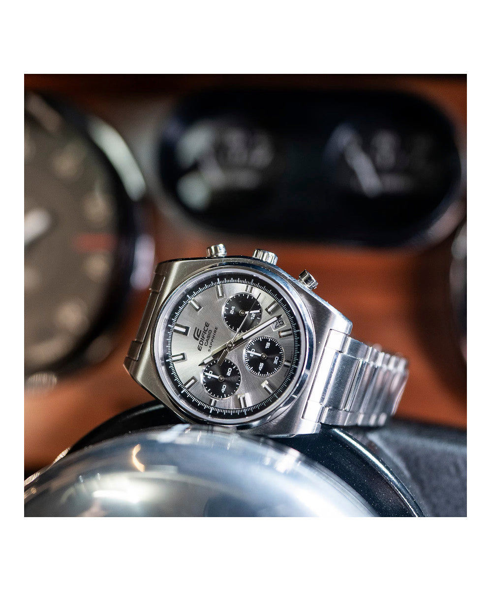 RELOJ PARA HOMBRE CASIO EDIFICE EFB-730D-7AVUDF -BLANCO