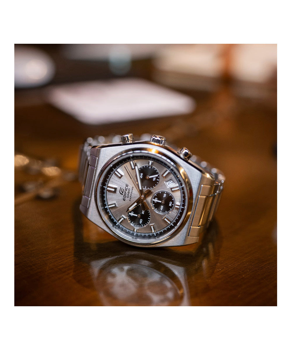 RELOJ PARA HOMBRE CASIO EDIFICE EFB-730D-7AVUDF -BLANCO