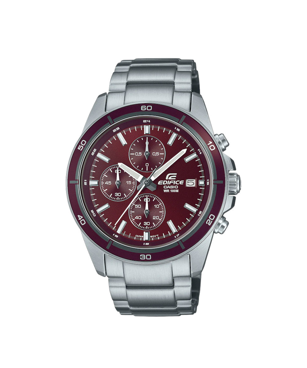 RELOJ PARA HOMBRE CASIO EDIFICE EFR-526D-5CVUDF -ROJO
