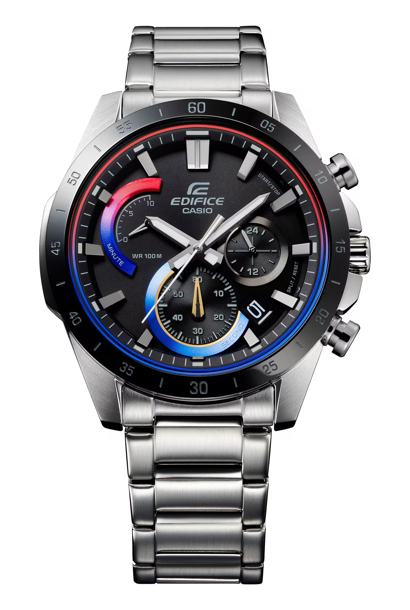 RELOJ CRONÓGRAFO PARA HOMBRE CASIO EDIFICE EFR-573HG-1AVUDF - PLATEADO