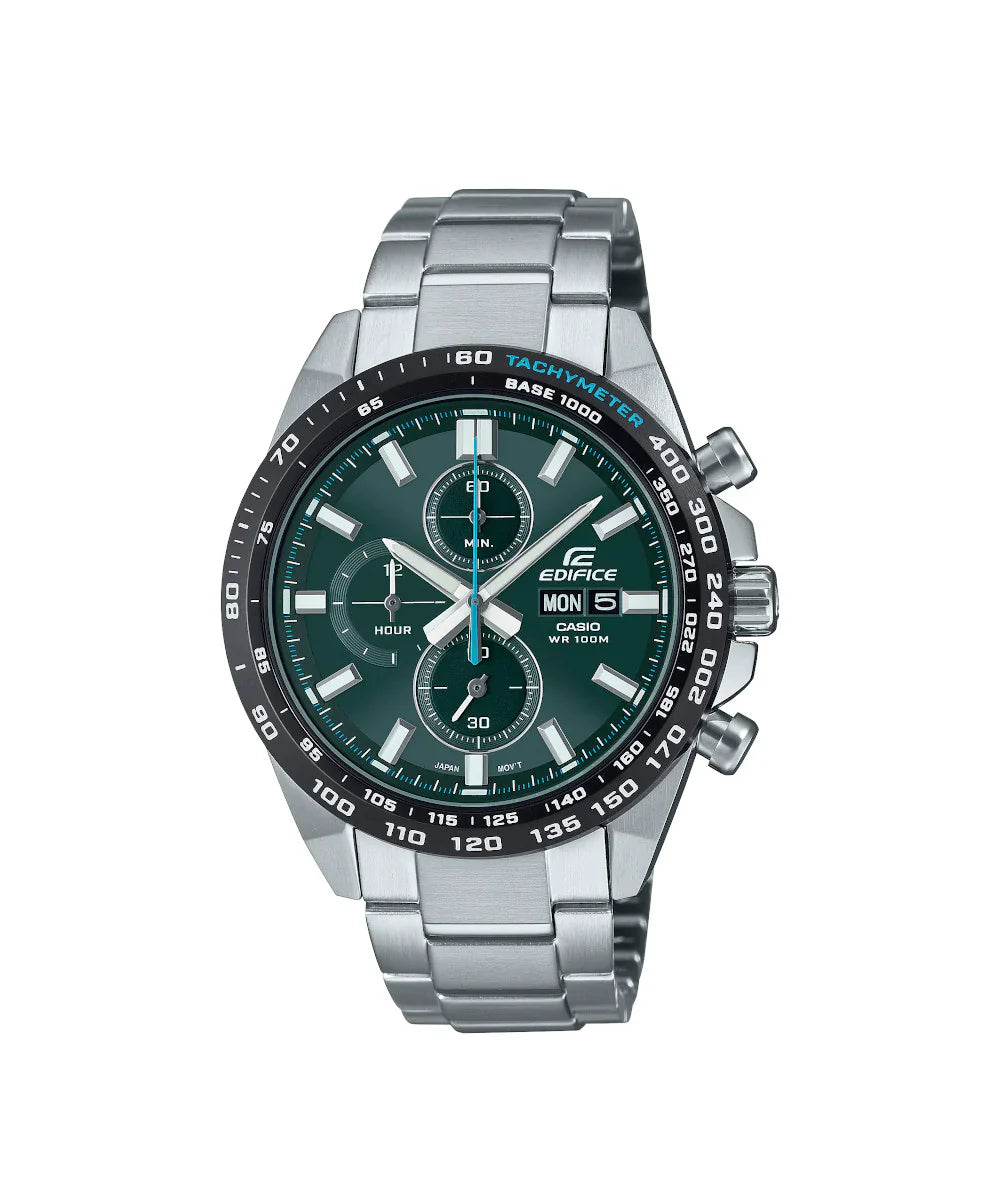 RELOJ ANALÓGICO PARA HOMBRE CASIO EDIFICE EFR-574DB-3AVUDF - PLATEADO