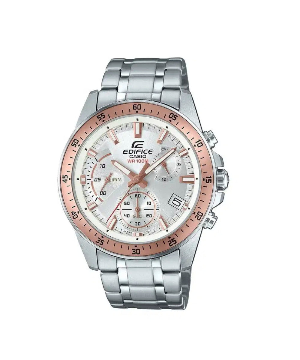 RELOJ PARA HOMBRE CASIO EDIFICE EFV-540D-7BVUDF -BLANCO
