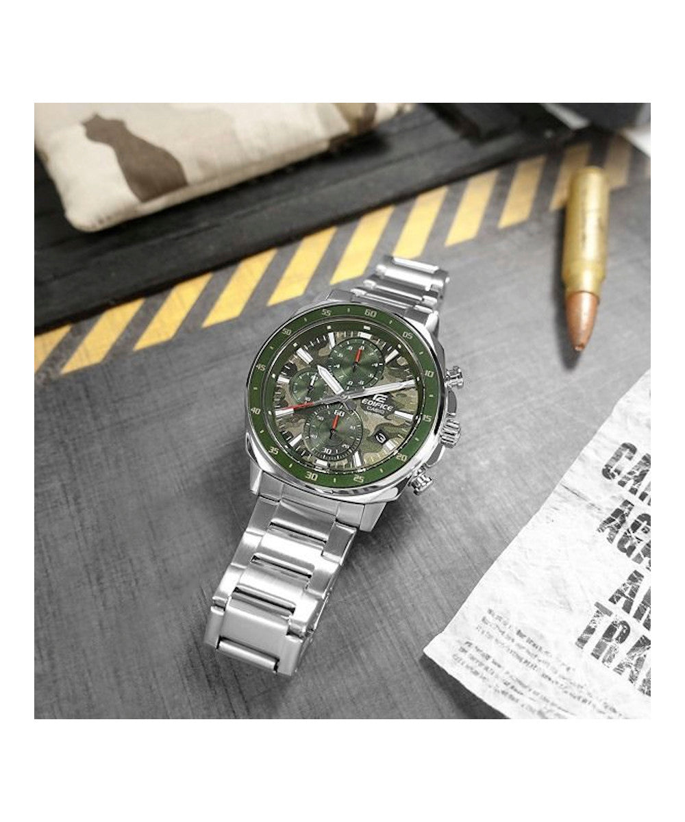 RELOJ PARA HOMBRE CASIO EDIFICE EFV-600D-3CVUDF - VERDE