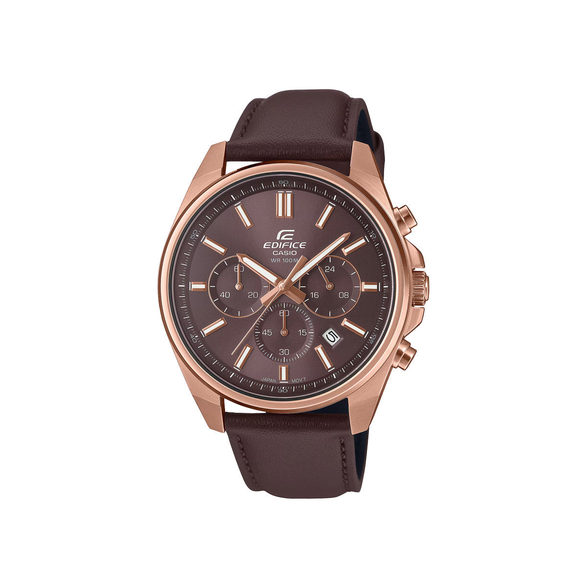 RELOJ PARA HOMBRE CASIO EDIFICE EFV-650CL-5AVUDF -CAFÉ