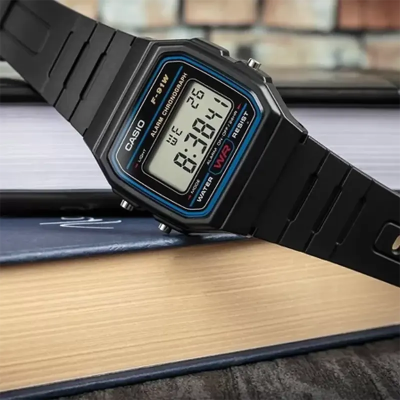 RELOJ UNISEX CASIO F-91W-1DG