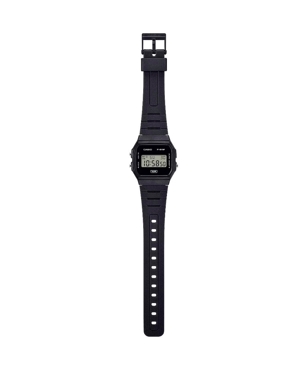 RELOJ CASIO F-91WB-1ADF -NEGRO